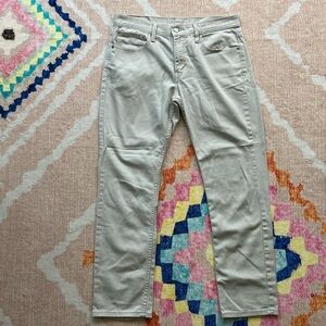 Men’s Levi Strauss 511™ Slim Fit Light Gray Jeans - 32W by 30L